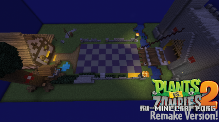  Plants vs Zombies 2: Remake Version  Minecraft