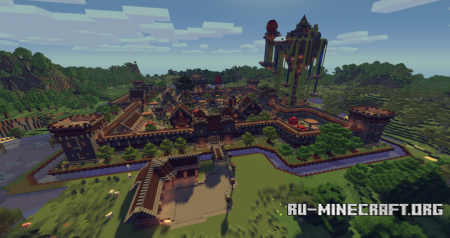 ������� Mine-Venture - Medieval Fantasy Town ��� Minecraft