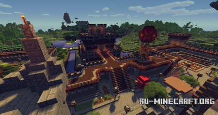 ������� Mine-Venture - Medieval Fantasy Town ��� Minecraft