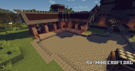 ������� Mine-Venture - Medieval Fantasy Town ��� Minecraft