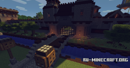������� Mine-Venture - Medieval Fantasy Town ��� Minecraft