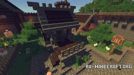 ������� Mine-Venture - Medieval Fantasy Town ��� Minecraft