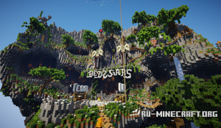 Скачать BedWars Lobby by nonkungzayt для Minecraft
