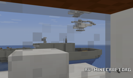 ������� Chinese Artificial Island Naval Base ��� Minecraft