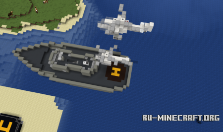 ������� Chinese Artificial Island Naval Base ��� Minecraft