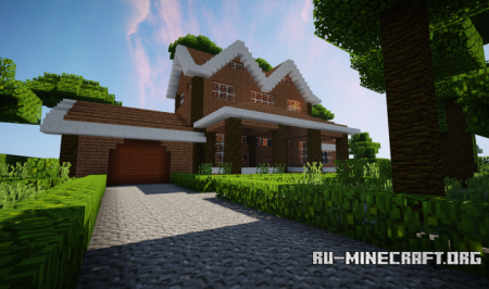 ������� Jungle Gable Suburban House ��� Minecraft