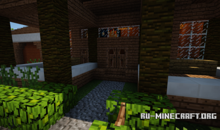 ������� Jungle Gable Suburban House ��� Minecraft