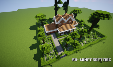 ������� Jungle Gable Suburban House ��� Minecraft