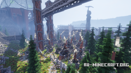  Fallen Industry  Minecraft