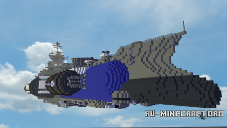 ������� UCS "Paris" Class Battleairship ��� Minecraft