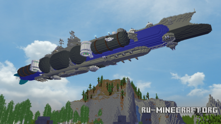 ������� UCS "Paris" Class Battleairship ��� Minecraft