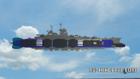 ������� UCS "Paris" Class Battleairship ��� Minecraft