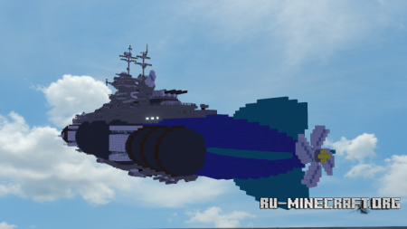 ������� UCS "Paris" Class Battleairship ��� Minecraft