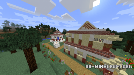  Roman Village  Minecraft