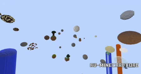 ������� 50 Planet Skyblock (50 Challenges) ��� Minecraft