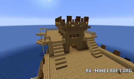 ������� Liburna - a Roman warship ��� Minecraft