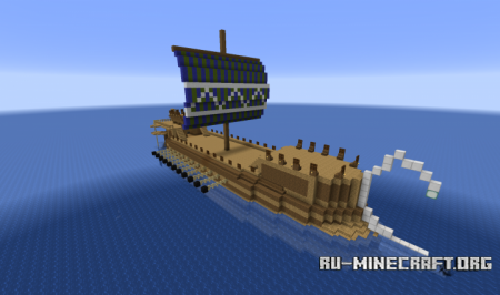 ������� Liburna - a Roman warship ��� Minecraft