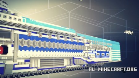 ������� Spaceship Blu One ��� Minecraft