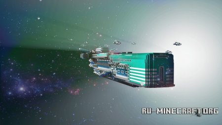 ������� Spaceship Blu One ��� Minecraft