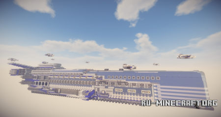 ������� Spaceship Blu One ��� Minecraft