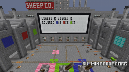 ������� Sheep Shuffle ��� Minecraft