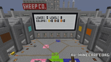 ������� Sheep Shuffle ��� Minecraft