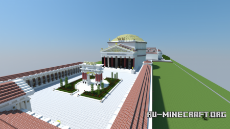 Скачать Roman Pantheon w Baths of Agrippa для Minecraft
