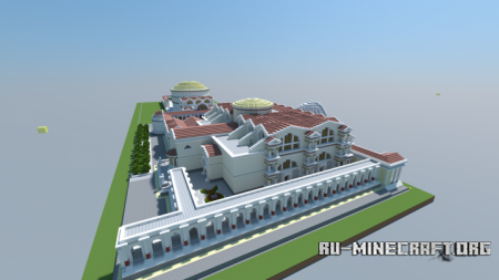 Скачать Roman Pantheon w Baths of Agrippa для Minecraft
