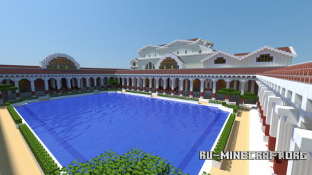 Скачать Roman Pantheon w Baths of Agrippa для Minecraft