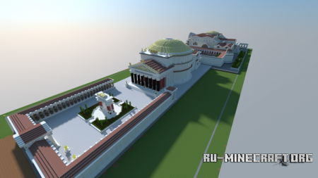 Скачать Roman Pantheon w Baths of Agrippa для Minecraft