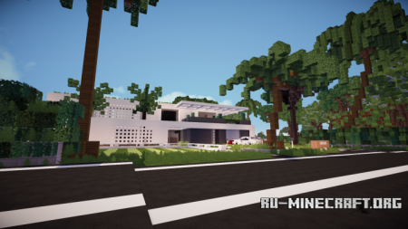 Скачать Whiteness - Modern House для Minecraft