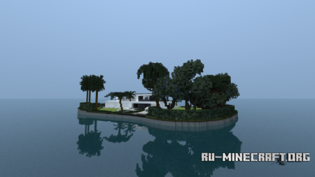 Скачать Whiteness - Modern House для Minecraft