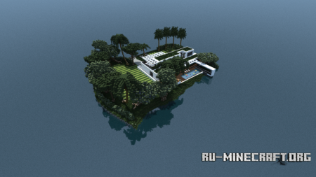 Скачать Whiteness - Modern House для Minecraft