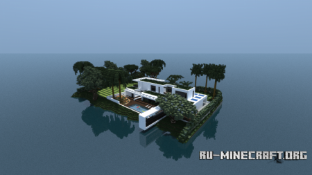 Скачать Whiteness - Modern House для Minecraft