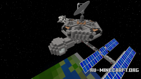 Скачать Space Station (MSS) для Minecraft
