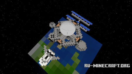 Скачать Space Station (MSS) для Minecraft
