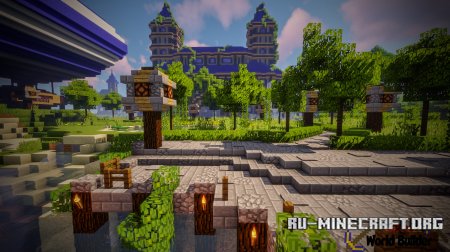 ������� Castle and Gladiator Arena ��� Minecraft