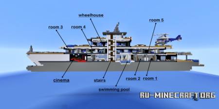 ������� Superyacht Wave ��� Minecraft