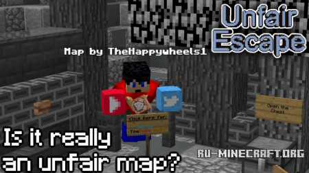 ������� Unfair Escape v1.2 ��� Minecraft