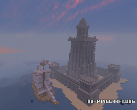  Egyptian Lighthouse of Alexandria  Minecraft