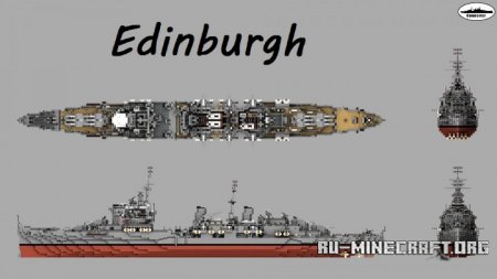  HMS Edinburgh  Minecraft