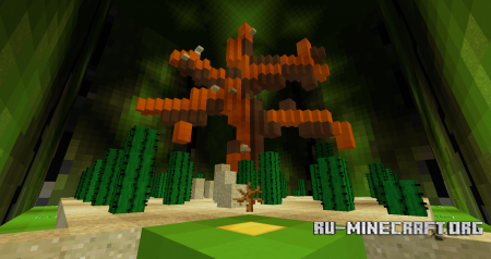������� Cactus Tower Parkour ��� Minecraft