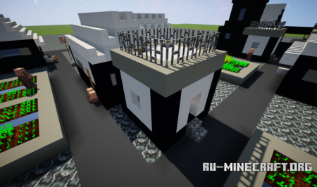 ������� Modern Minecraft Village ��� Minecraft