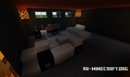 ������� Gray and Orange Cable Country Home ��� Minecraft