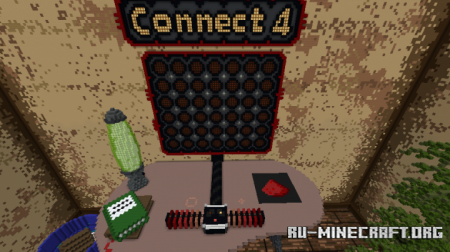 ������� Just a Room - Connect 4 Minigame ��� Minecraft