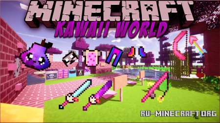 Kawaii World  Minecraft 1.14