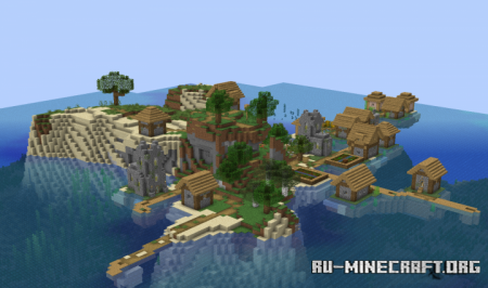 ������� StarterMansion With Village ��� Minecraft