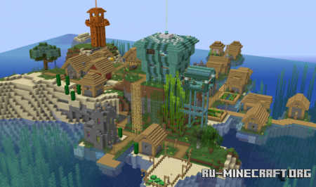 ������� StarterMansion With Village ��� Minecraft
