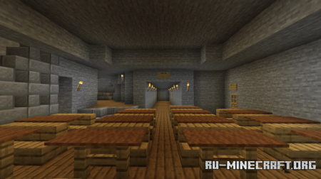  Underground School  Minecraft