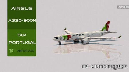 ������� Airbus A330-900neo ��� Minecraft